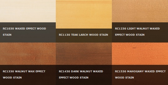 RC1030 Waxed Effect Wood Stain
